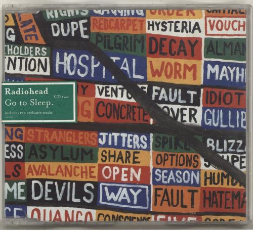 Radiohead Go To Sleep UK 2-CD single set (Double CD single